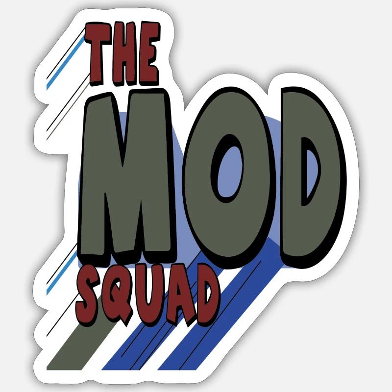 Équipage MOD Sticker taille S (10 x 10 cm)