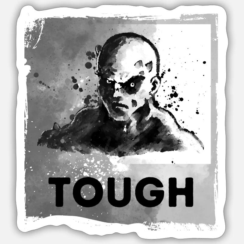 Dur Sticker taille S (10 x 10 cm)