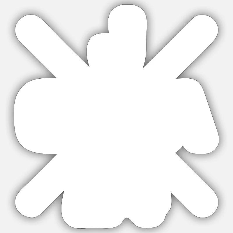 Jga 2024 Junggesellenabschied - Sticker Größe S (10 x 10 cm) - Mattweiß
