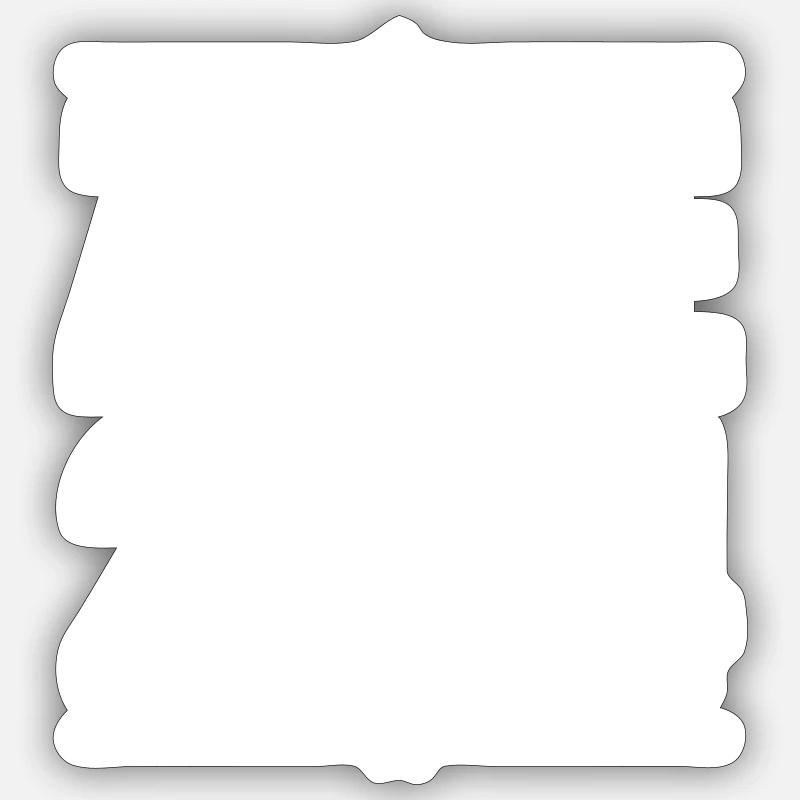 Zrce 2024 - Sticker taille S (10 x 10 cm) - blanc mat