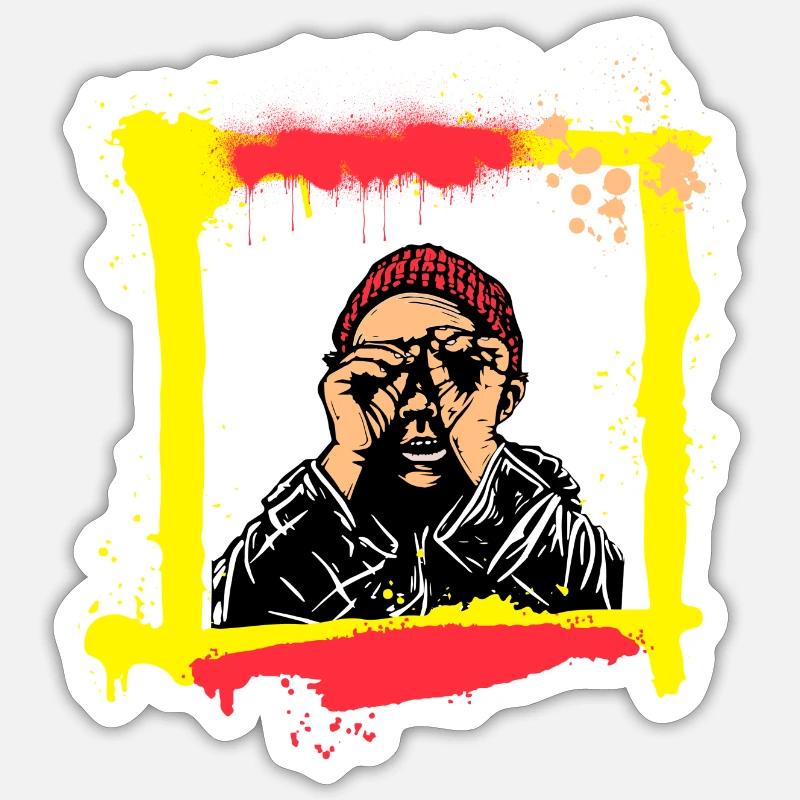 Sticker Größe S (10 x 10 cm) - 