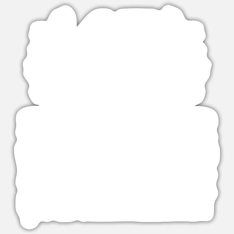 45 Ans Sans Déconner Cadeau D'anniversaire 45ans - Sticker taille S (10 x 10 cm) - blanc mat