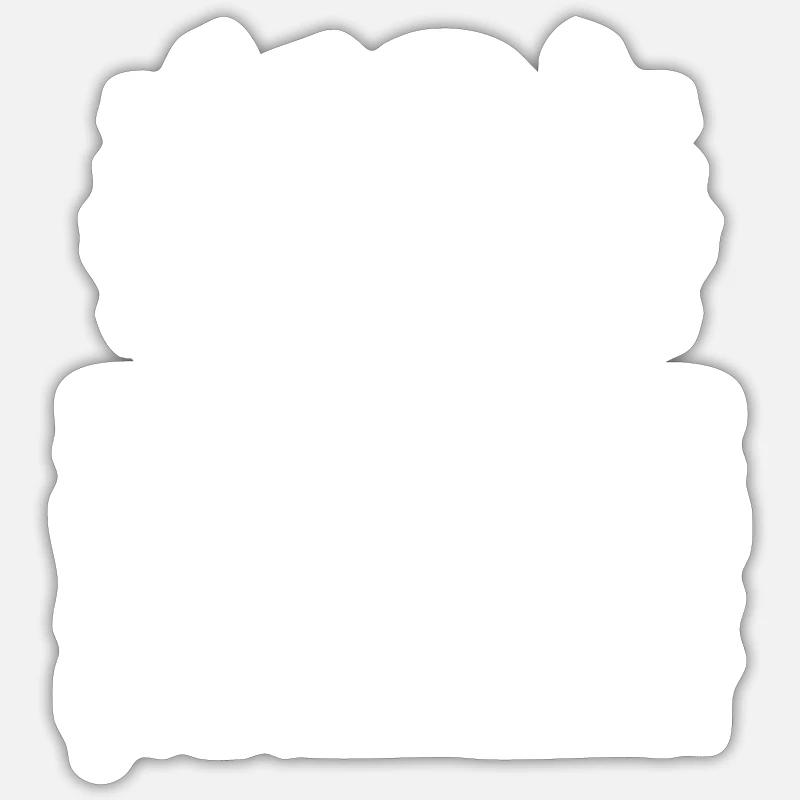 18 Ans Sans Déconner Cadeau D'anniversaire 18ans - Sticker taille S (10 x 10 cm) - blanc mat