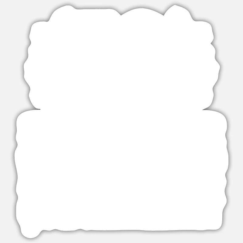 50 Ans Sans Déconner Cadeau D'anniversaire 50 Ans - Sticker taille S (10 x 10 cm) - blanc mat