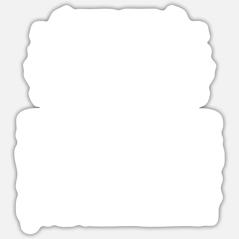 35 Ans Sans Déconner Cadeau D'anniversaire 35 Ans - Sticker taille S (10 x 10 cm) - blanc mat