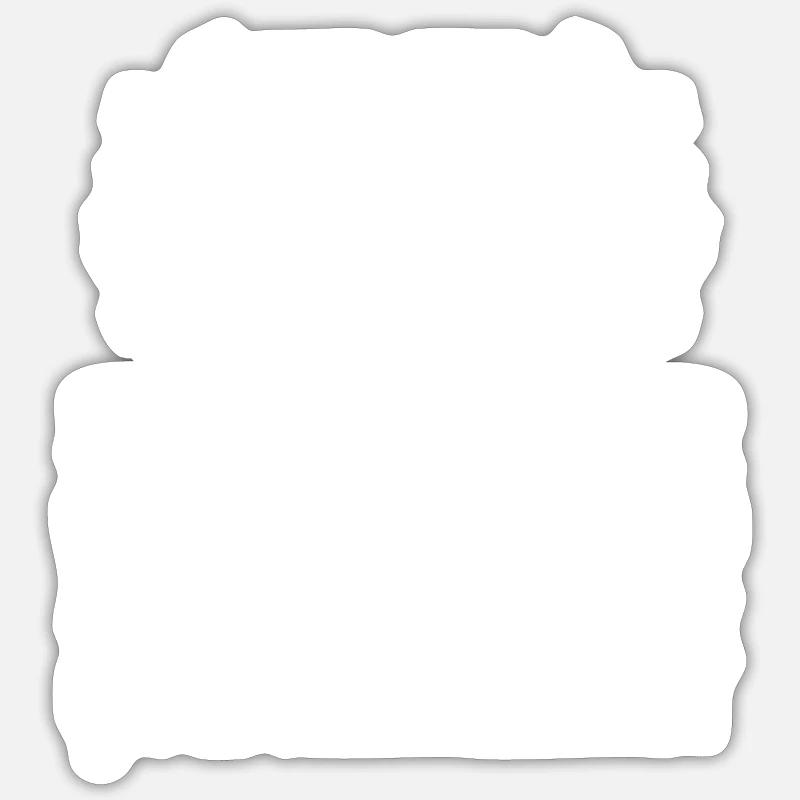55 Ans Sans Déconner Cadeau D'anniversaire 55 Ans - Sticker taille S (10 x 10 cm) - blanc mat
