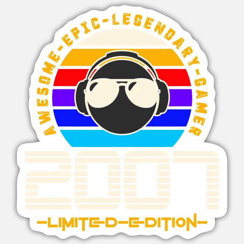 2007 Sticker size S (10 x 10 cm)