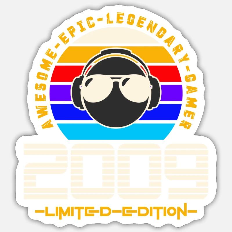 2009 Sticker size S (10 x 10 cm)