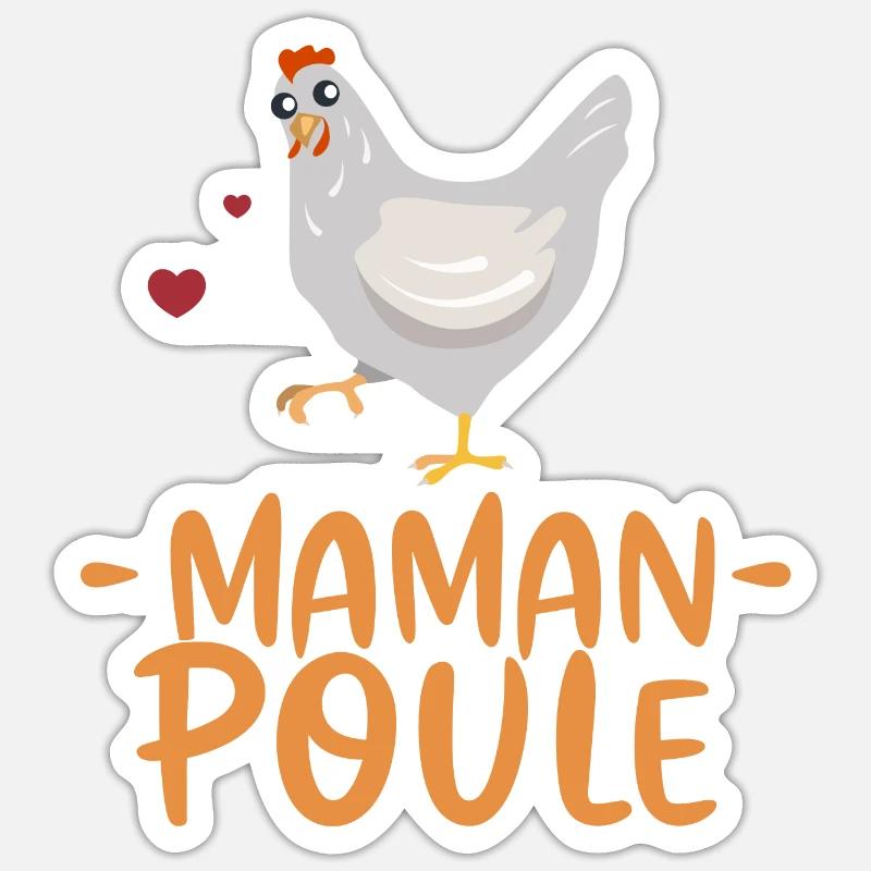 Sticker taille S (10 x 10 cm) - 