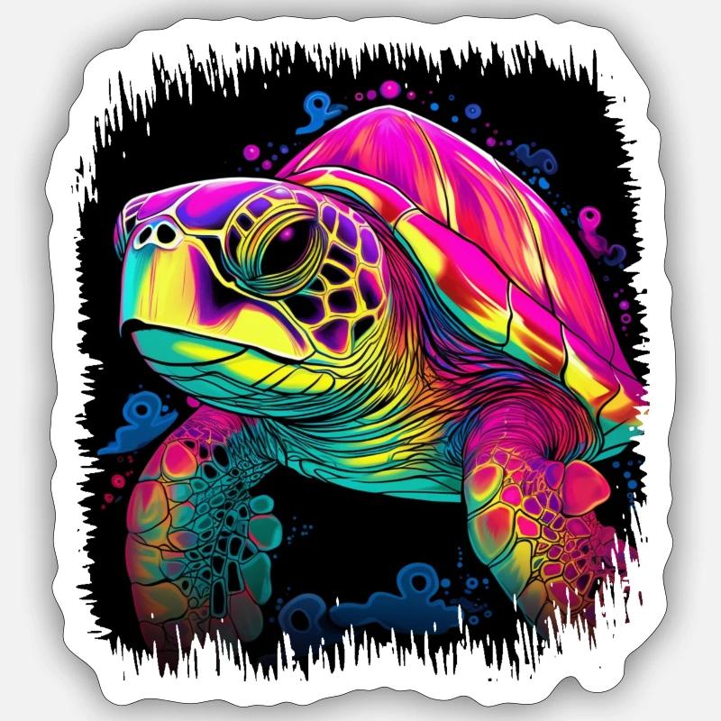 créature de la faune présente imbriqué bday Sticker taille S (10 x 10 cm)