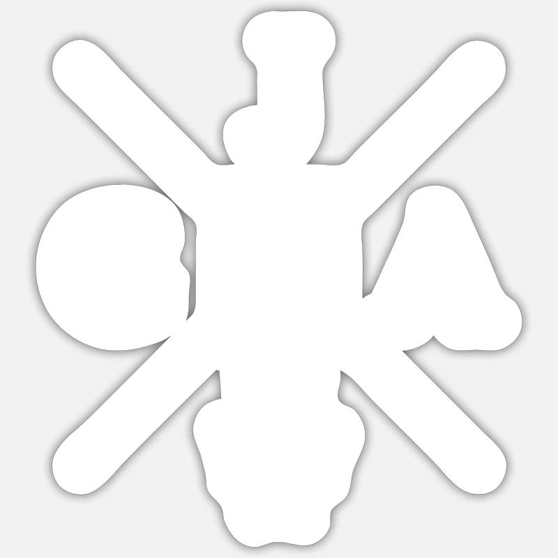 Sticker Größe S (10 x 10 cm) -