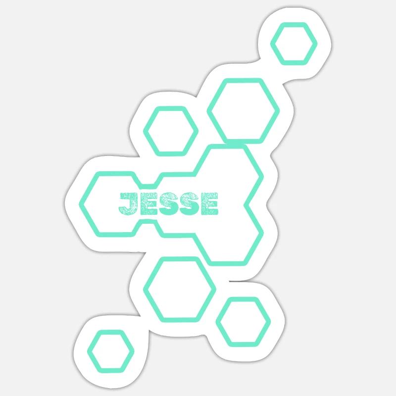Name Jesse Sticker size S (10 x 10 cm)