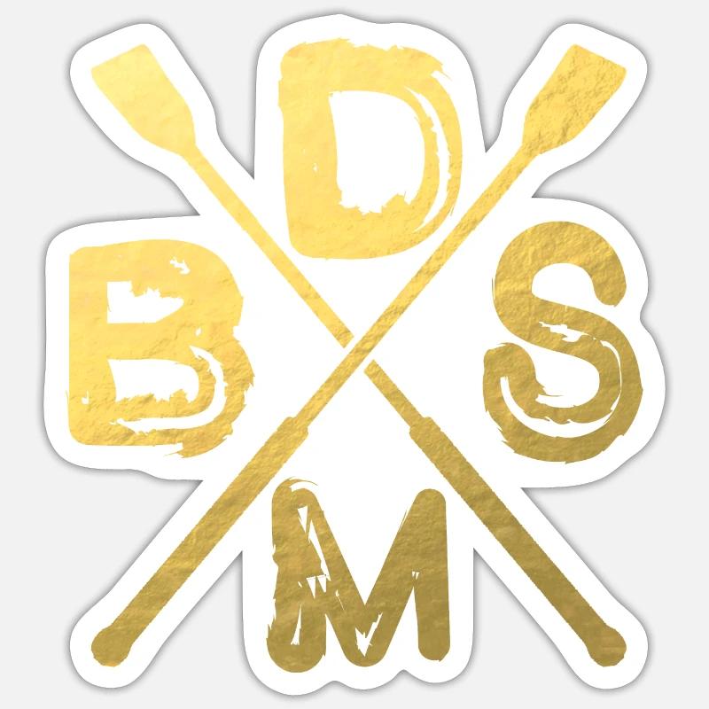 bdsm Gerte Gerten Bondage SM - Sticker Größe S (10 x 10 cm) - Mattweiß