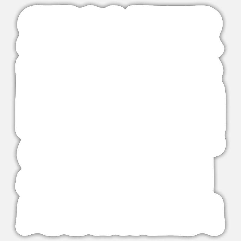 Mannheim Monnem Mannheimat - Sticker taille S (10 x 10 cm) - blanc mat
