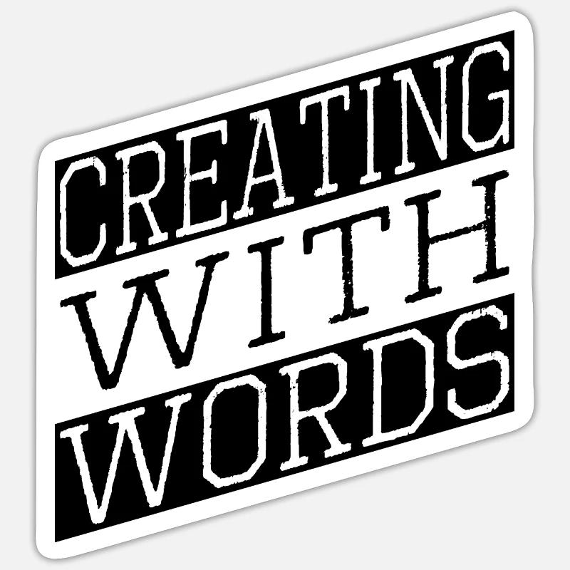 Creativity Boost Creative Thinking - Sticker size S (10 x 10 cm) - white matte