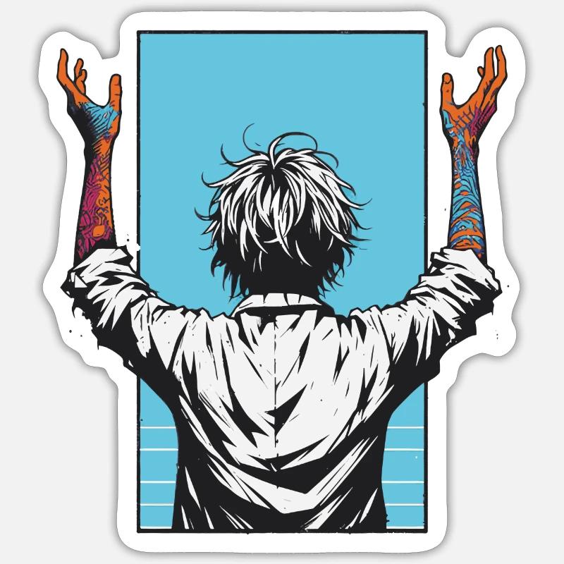 Kapitulation vor dem Himmel Sticker Größe S (10 x 10 cm)