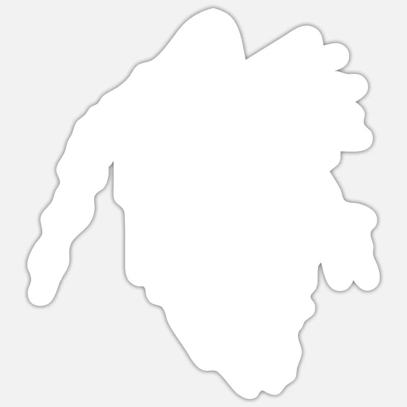 Chat, Motif De Chat Sticker taille S (10 x 10 cm)