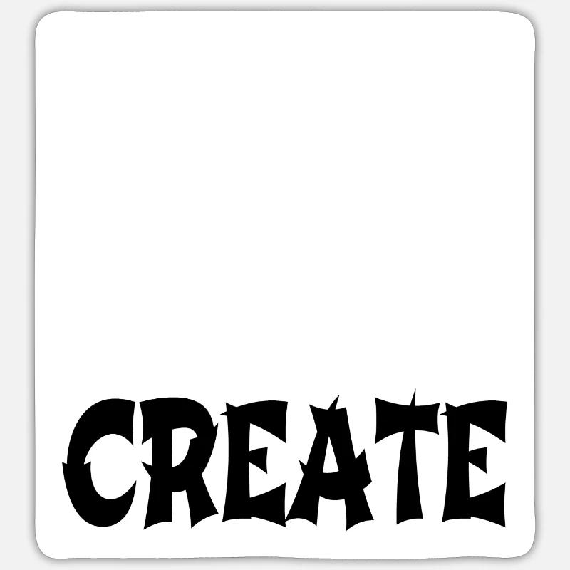Blagues d’illumination intérieure présentes - Sticker taille S (10 x 10 cm) - blanc mat