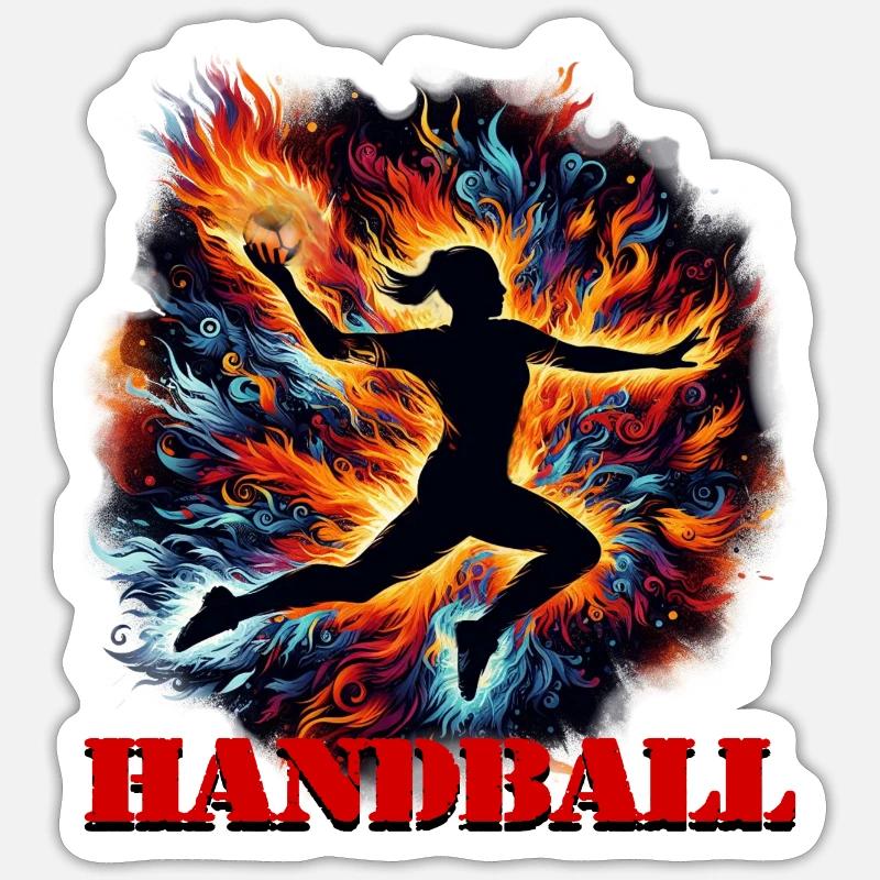 Handball Sticker size S (10 x 10 cm)