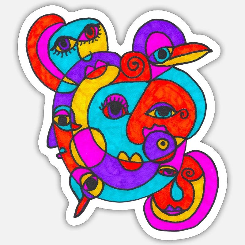 Sticker size S (10 x 10 cm) - 
