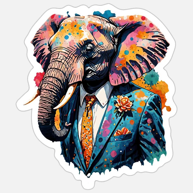 Sticker taille S (10 x 10 cm) - 