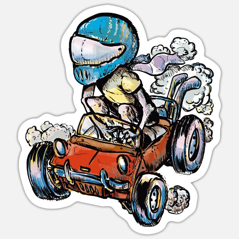 Sticker taille S (10 x 10 cm) - 