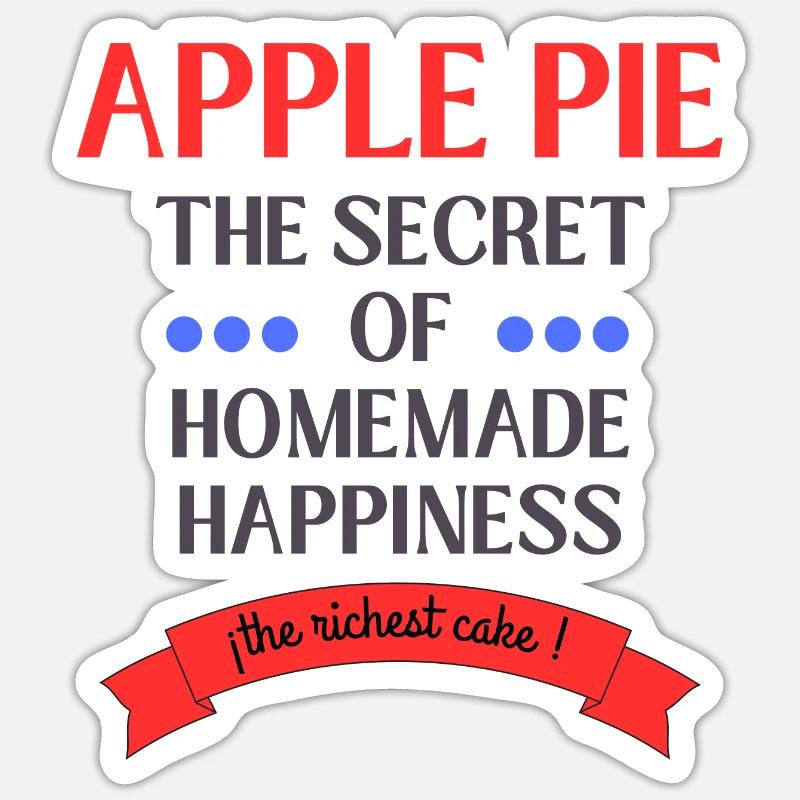 Pastry Chef's Kitchen Cake Sticker size S (10 x 10 cm)