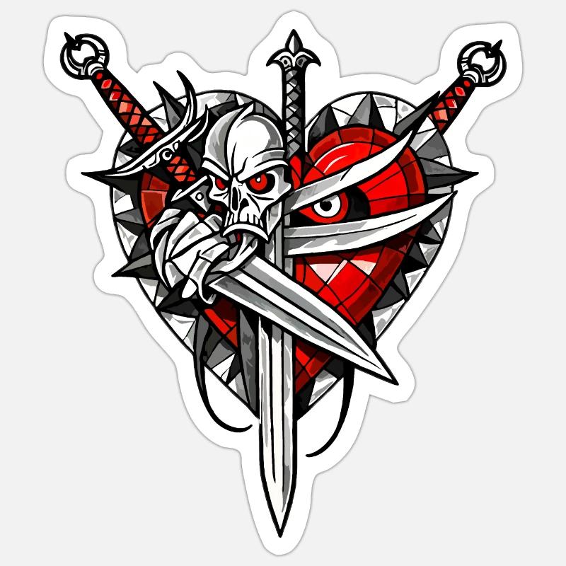 Sticker taille S (10 x 10 cm) - 