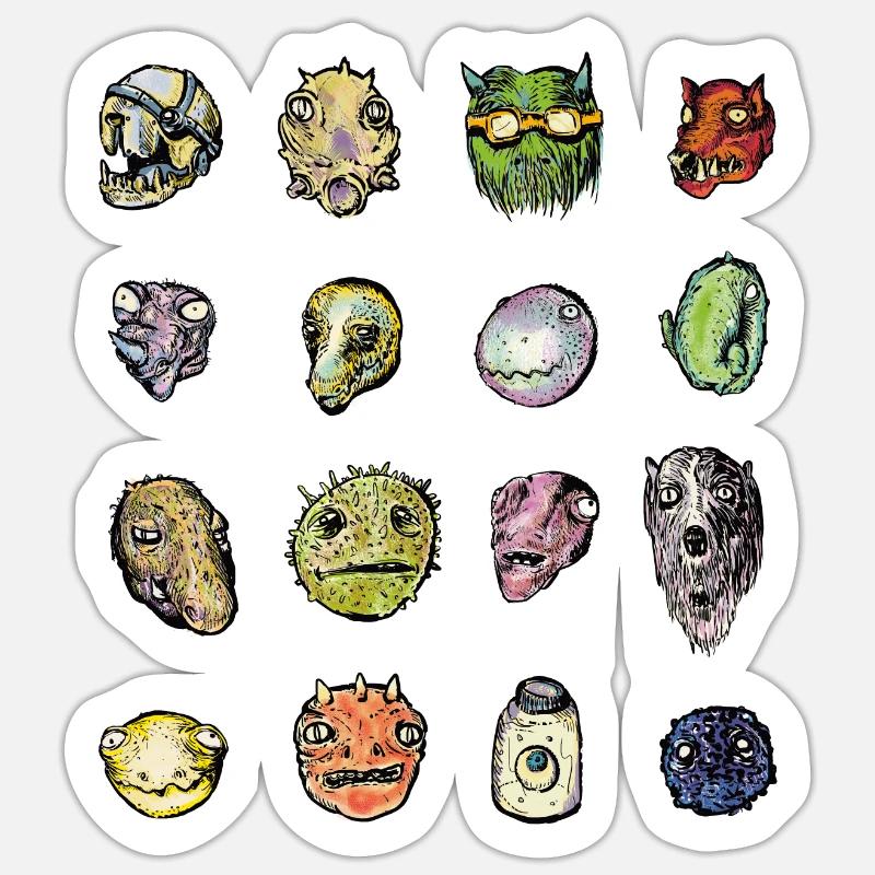 Sticker size S (10 x 10 cm) - 