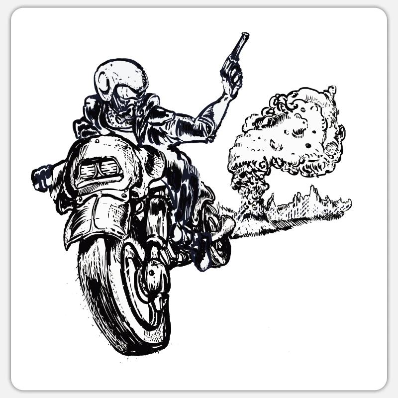 Sticker taille S (10 x 10 cm) - 