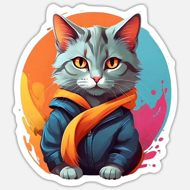 Sticker taille S (10 x 10 cm) - 