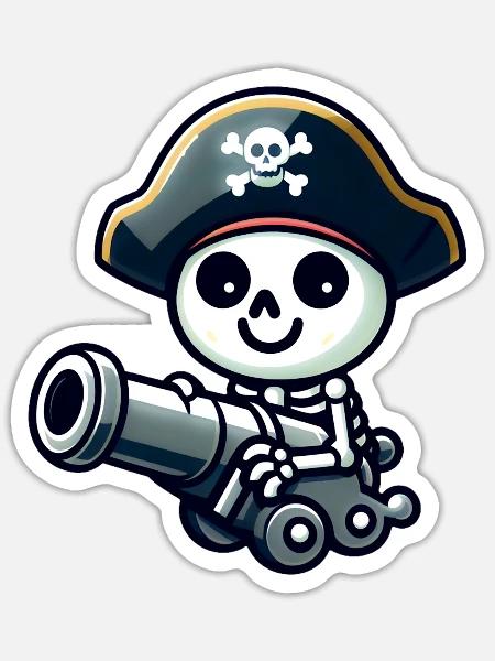  - Sticker size S (10 x 10 cm) - white matte