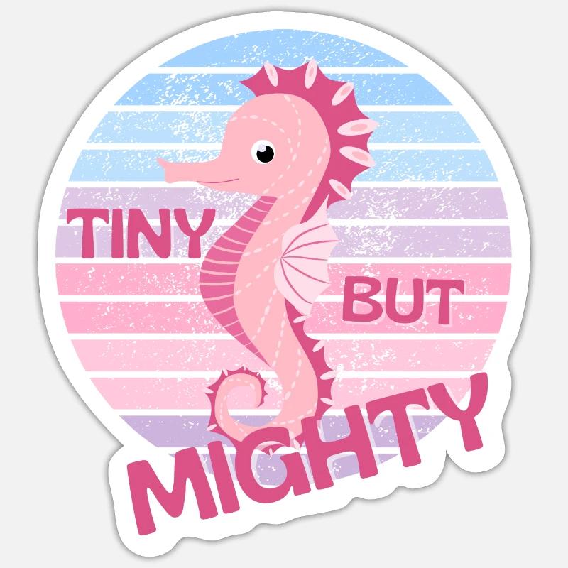 Seepferdchen Sticker Größe S (10 x 10 cm)