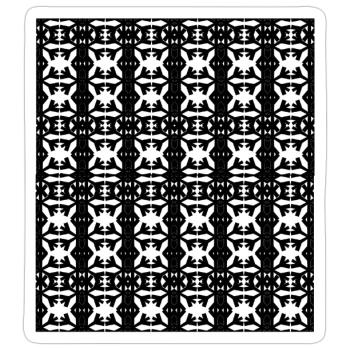 Excellence - Sticker taille S (10 x 10 cm) - blanc mat - Devant