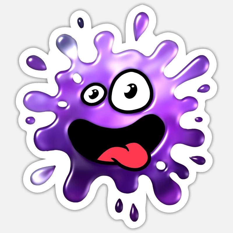 Sticker taille S (10 x 10 cm) - 