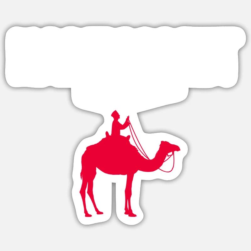 Hammamet - Sticker Größe S (10 x 10 cm) - Mattweiß