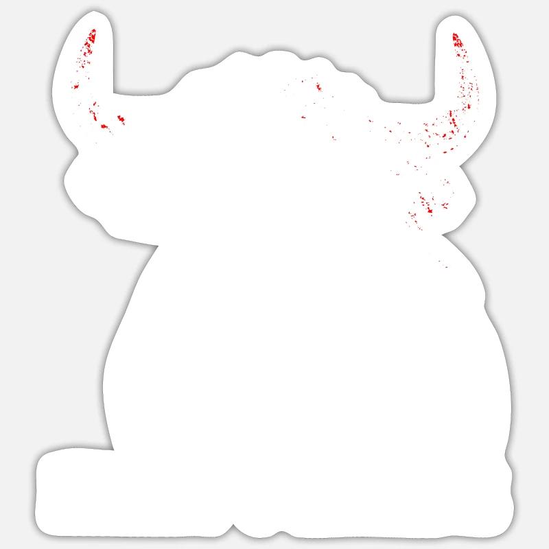 Taurus - Next please - proud, self-confident Sticker size S (10 x 10 cm)