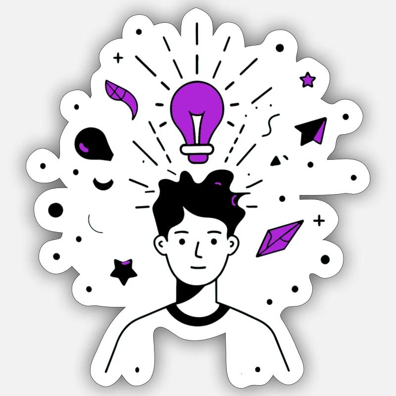 idea Sticker size S (10 x 10 cm)