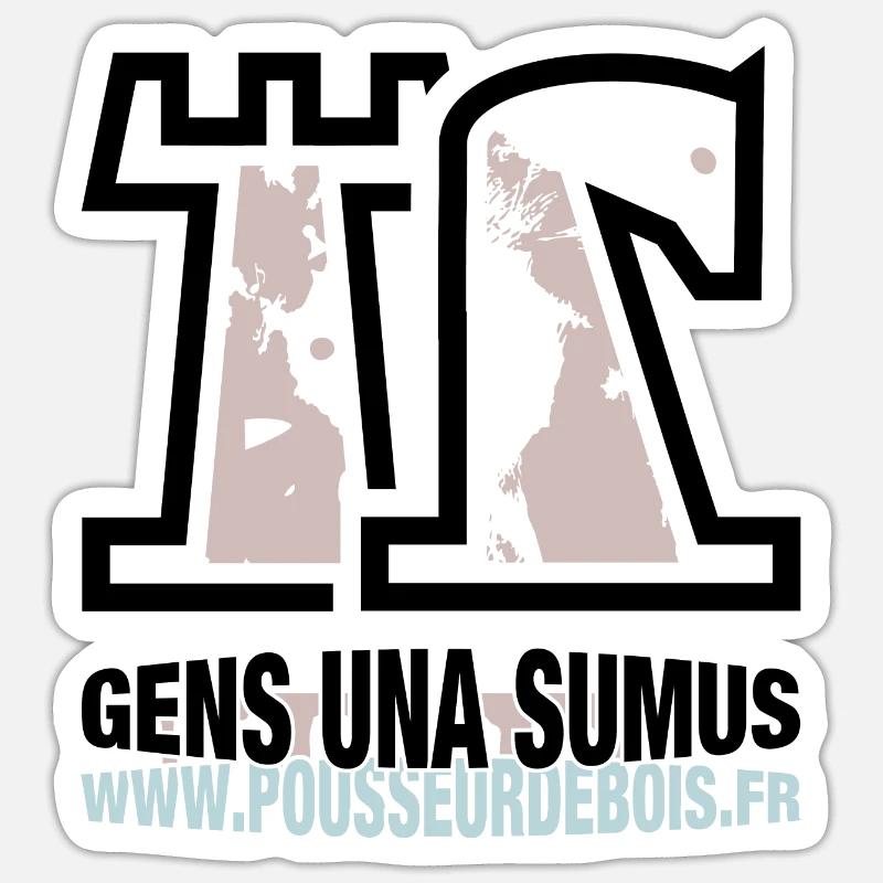 Echecs Sticker taille S (10 x 10 cm)