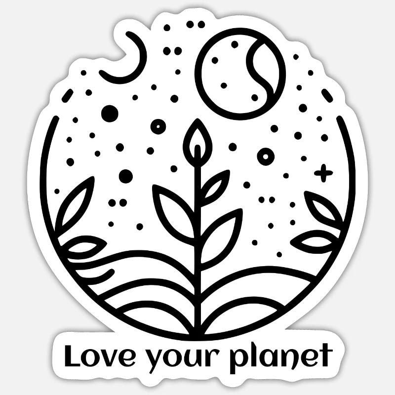 Sticker Größe S (10 x 10 cm) - 