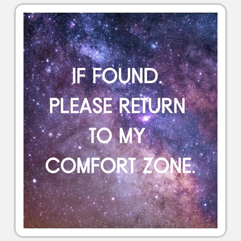 If found. Please return Sticker size S (10 x 10 cm)