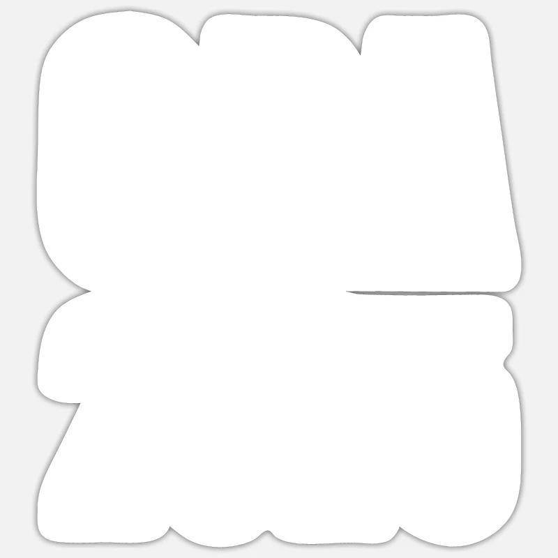 Opa 2025 - Sticker Größe S (10 x 10 cm) - Mattweiß
