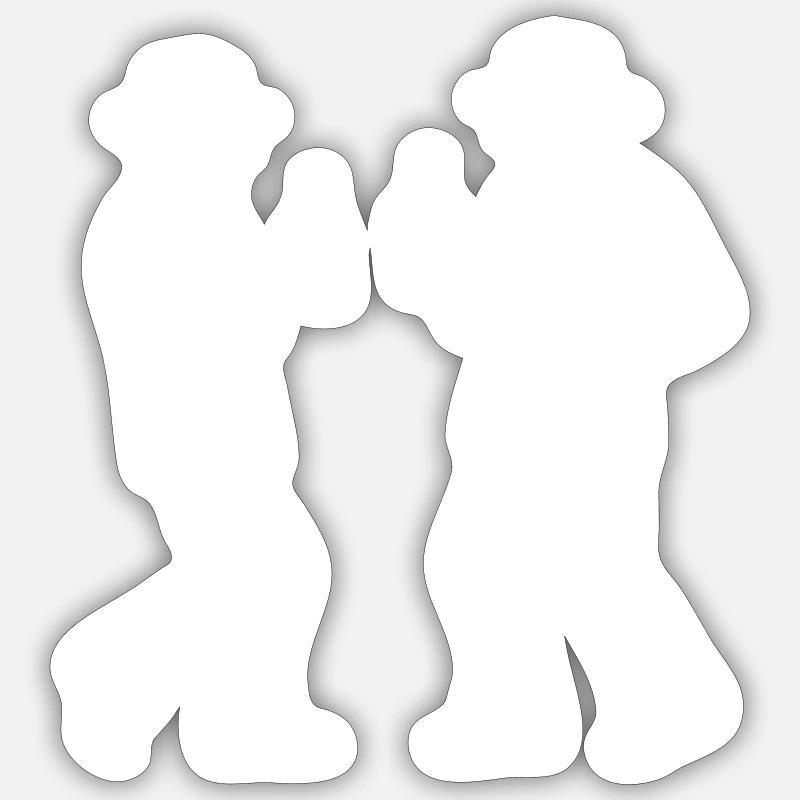 Sticker taille S (10 x 10 cm) - 