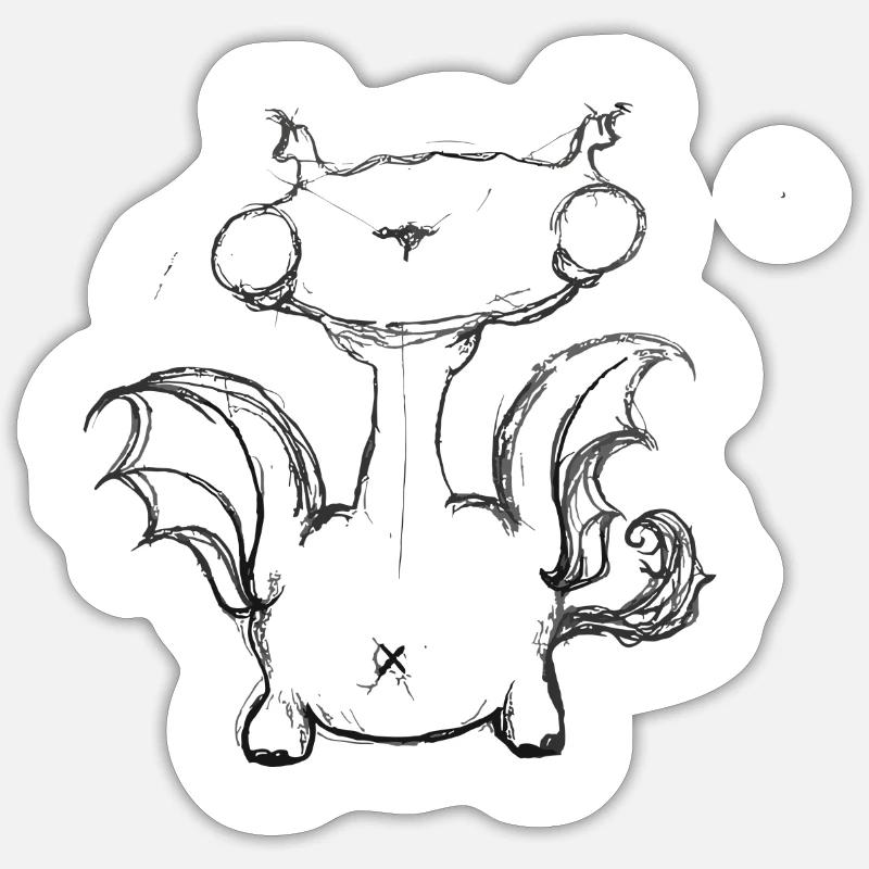 Sticker Größe S (10 x 10 cm) - 