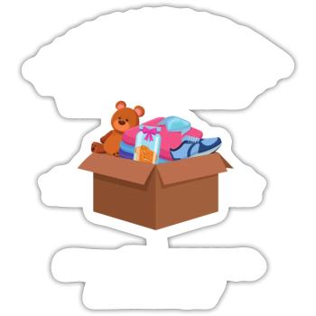 Man kann nicht Lustiges Zitat Motivierend - Sticker Größe S (10 x 10 cm) - Mattweiß - Vorne