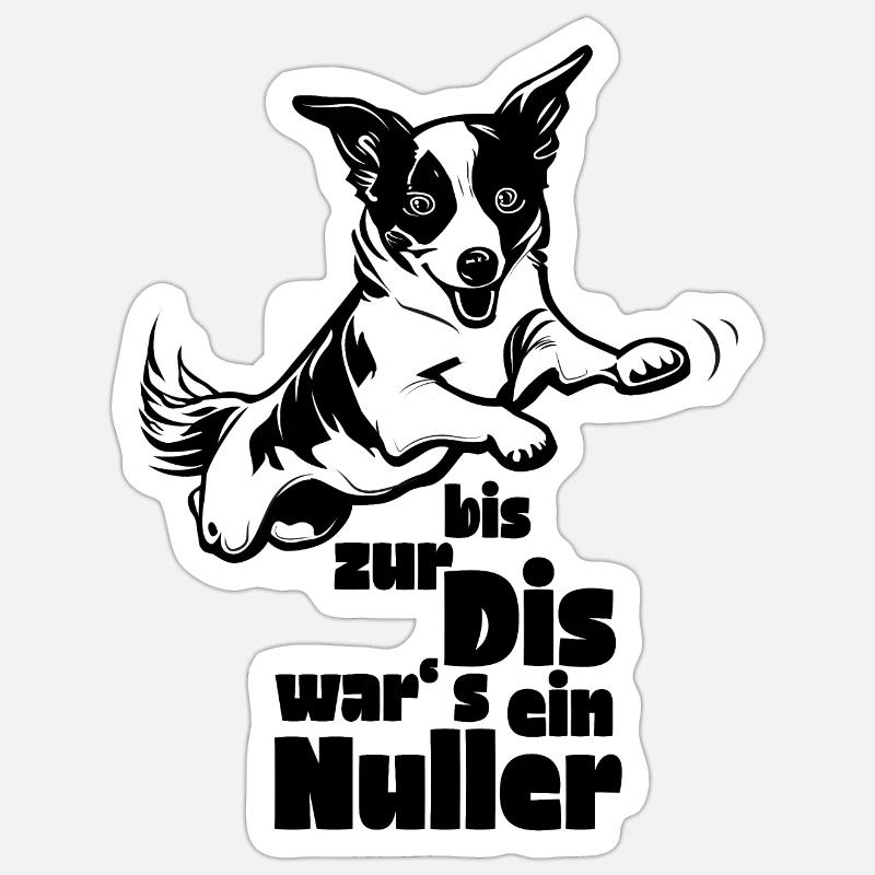 Agilité zéro Sticker taille S (10 x 10 cm)