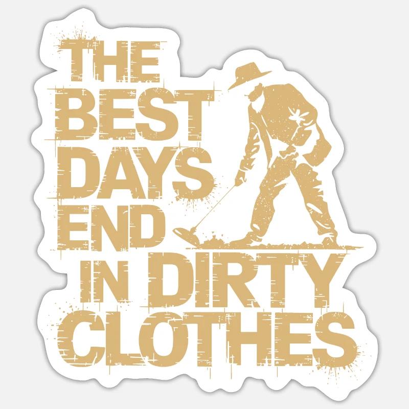 Your treasure is waiting - Sticker size S (10 x 10 cm) - white matte