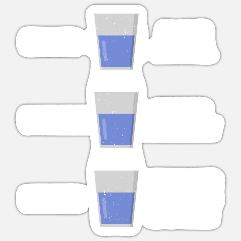 Engineer Optimist Pessimist Engineering Sticker size S (10 x 10 cm)
