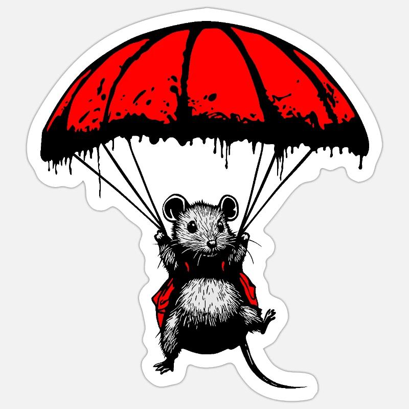 Conseil d’adrénaline : L’appel de l’aventure - Sticker taille S (10 x 10 cm) - blanc mat