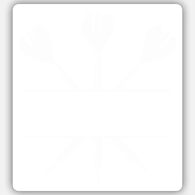 darts Sticker size S (10 x 10 cm)